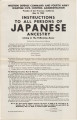 State of California, [Instructions to all persons of Japanese ancestry living in the following area:] City of Fresno