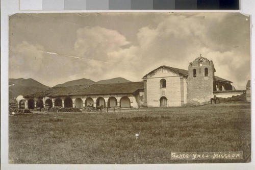 Mission Santa Inez, founded 9-17-1804