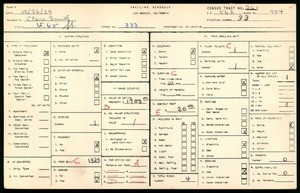 WPA household census for 333 WEST 65TH STREET, Los Angeles County