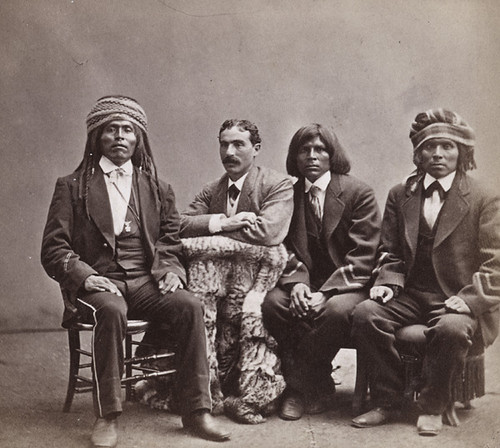 1220. [Group portrait of Arizona Indians]