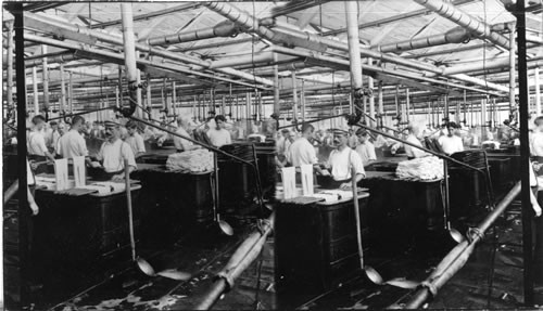 Skin color dying. National Silk Co. Valley Works Paterson, New Jersey