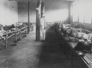 Cholera patients, Antung