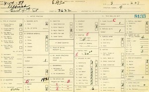 WPA household census for 3622 E 4TH