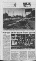 Harbor bears scars from quake