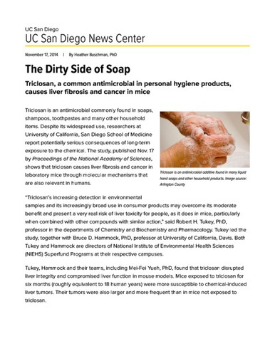 The Dirty Side of Soap