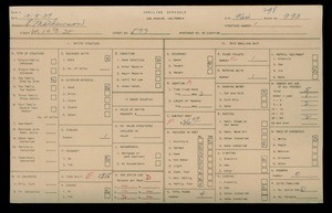WPA household census for 577 W 10TH STREET, Los Angeles County
