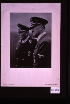 Poster depicting Hitler and Goring