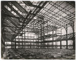 Framework seen from interior of the Oakland Municipal Auditorium, circa 1913