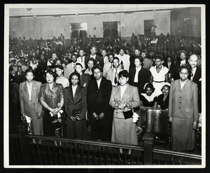 Congregation at an unidentified COGIC service
