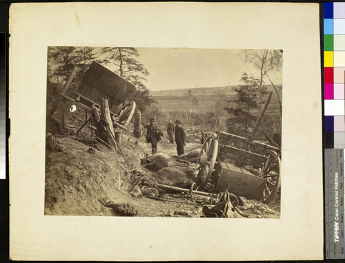 Fredericksburg, May 3, 1863, scene after battle