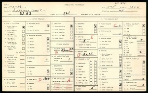 WPA household census for 121 West 83rd Street, Los Angeles County