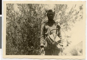 Itinerant singer, Ayra, Ethiopia, ca.1951-1952