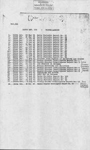 310th Counter Intelligence Corps Detachment. Counter Intelligence Daily Periodic Report, No. 21 (May 29, 1945)