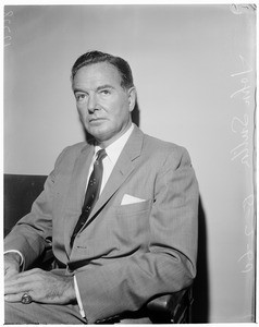 John Sutton (actor obtains default annulment from former wife of Tommy Manville), 1960