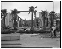 Demolition of Mexican Building, California Building and Hawaiian Building, Golden Gate International Exposition