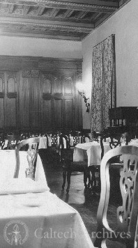 Athenaeum dining room