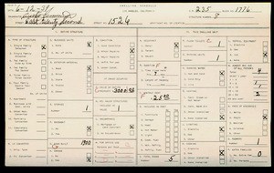 WPA household census for 1526 E 22ND STREET, Los Angeles