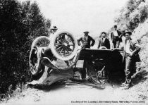 William Kent automobile accident, circa 1910