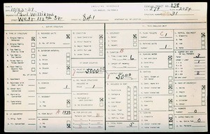 WPA household census for 841 W 112TH ST, Los Angeles County