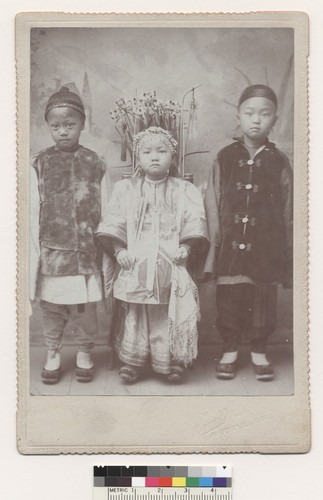 Smith portrait of Three Chinese children