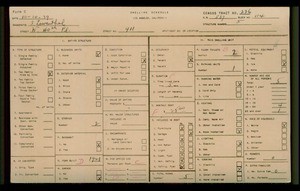 WPA household census for 911 W 40TH PL, Los Angeles County
