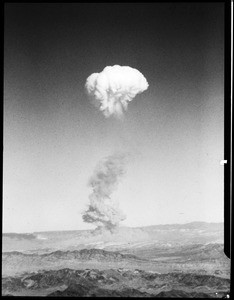 Atomic blast near Las Vegas, Nevada, November 5, 1951, 1951