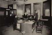 New Depot Passenger Ticket Office, Tulare, Calif., 1914