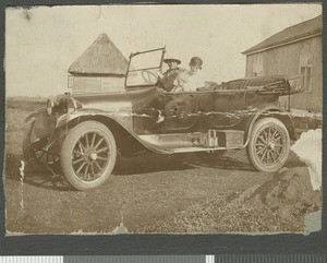 Irvine family transport, Chogoria, Kenya, October 1922