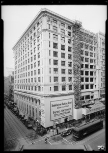 Pacific Southwest Trust & Savings Bank building, Central Office, West 6th Street and South Spring Street, Los Angeles, CA, 1925