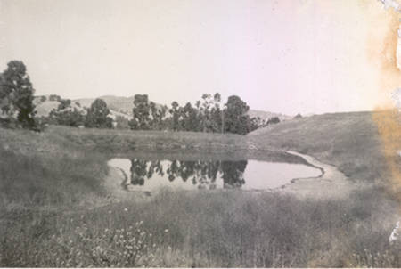 John Show Ranch water reservoir