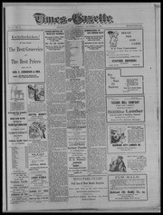 Times Gazette 1909-09-25