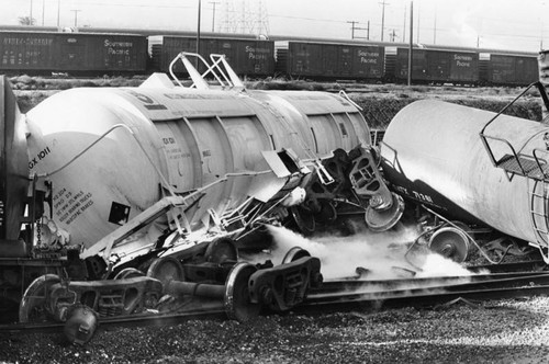 Southern Pacific Railroad derailment