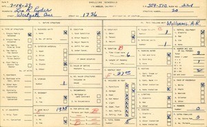 WPA household census for 1736 WESTGATE AVE, Los Angeles
