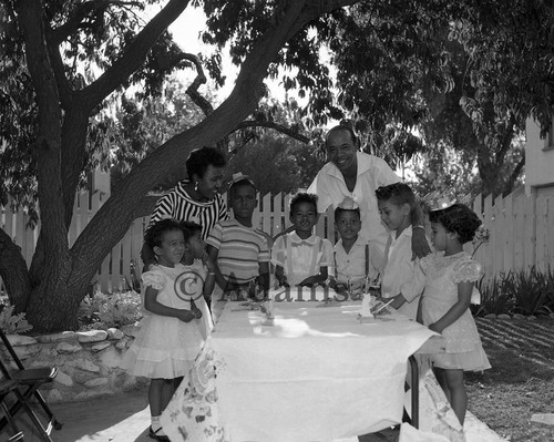 Children's Party, Los Angeles, 1955
