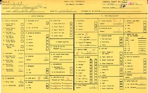 WPA household census for 1021 E 42ND, Los Angeles