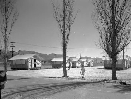 A portion of the camp at Manzanar