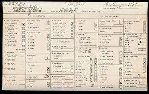 WPA household census for 1540 E 23RD STREET, Los Angeles
