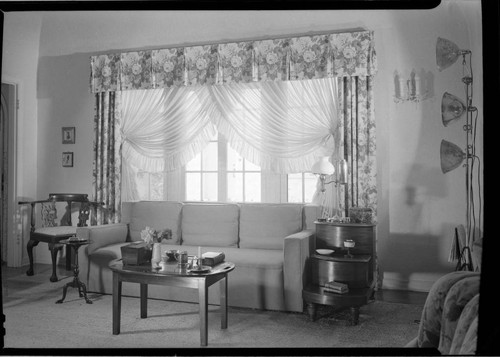 Darbyshire, Martha B., residence. Living room