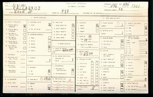 WPA household census for 838 E 84TH STREET, Los Angeles County