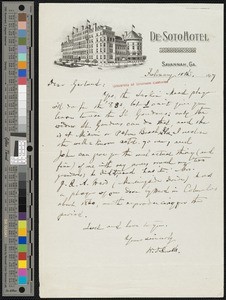 William Dean Howells, letter, 1917-02-10, to Hamlin Garland