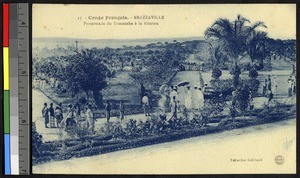 Sunday walk to the mission, Congo, ca.1920-1940