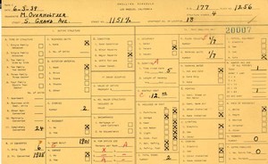 WPA household census for 1151 S GRAND, Los Angeles