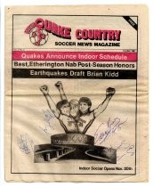EarthQuake Country Soccer News Magazine