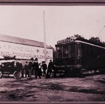Pacific Electric Railway No. 213 at Monrovia
