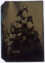 Portrait of three women, c. 1870s