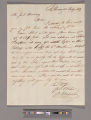 William Dickinson letter to Joel Shrewsbury & Co