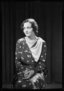 Dorothy Whittington, Southern California, 1931