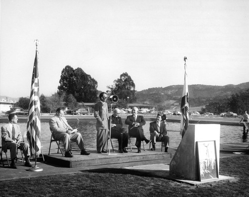1952 - Buena Vista Park Casting Pool Dedication