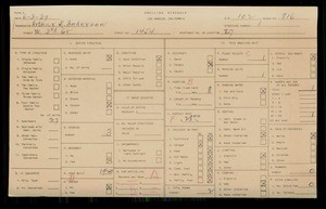 WPA household census for 1454 W 3RD ST, Los Angeles