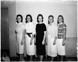 Miss University of Southern California finalists, 1959